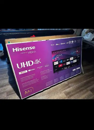 Hisense 55 inch 4K UHD TV, View more