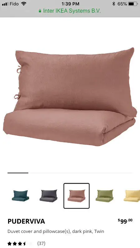 Brand New Duvet cover sets IKEA in Bedding in Windsor Region - Image 8