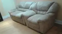 Sofa set, Love seat and single chair