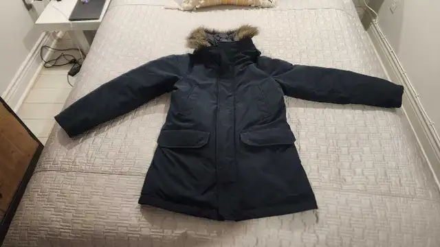 UNIQLO Ultra Warm Parka - Size S - Dark Navy
