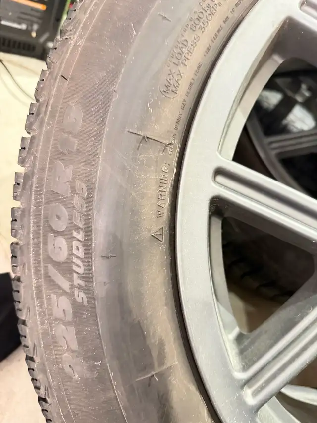 2020 Lexus NX winter tires with alloy rims , priced to SELL in Tires & Rims in Hamilton - Image 6