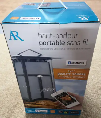 Brand New Acoustic Research bluetooth speaker, View more