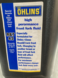 Ohlins High Performance Front Fork/Shock Fluid 1L