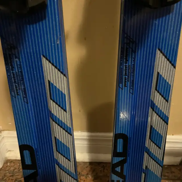 163 Head all mountain  ski with boots Boots  in Ski in Markham / York Region - Image 6