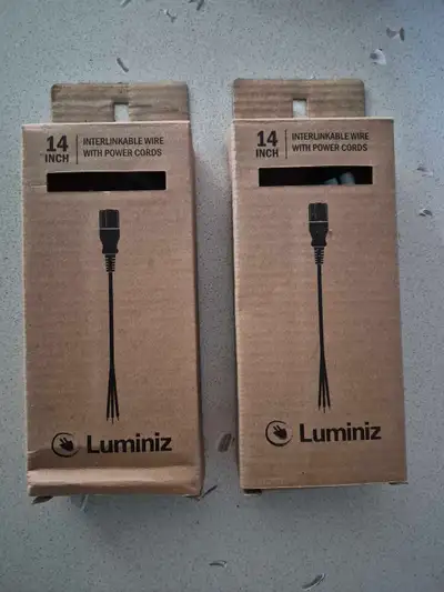 14" LUMINIZ Interlinkable Wires (2), View more