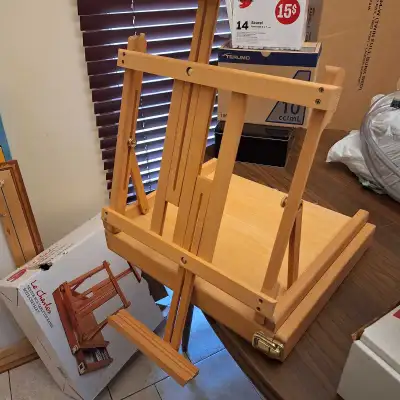 tabletop easel and ..., View more