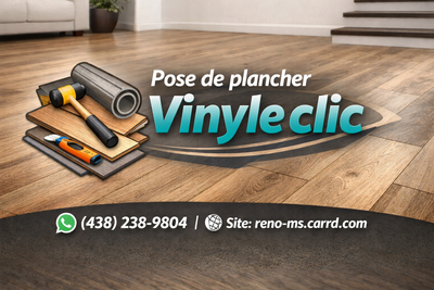 Pose de plancher vinyle-clic, View more
