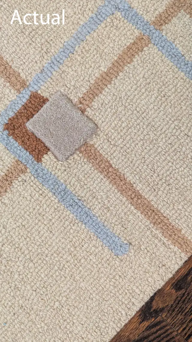 Safavieh Wool Rust Beige 5x8 Area Rug in Rugs, Carpets & Runners in Markham / York Region - Image 10