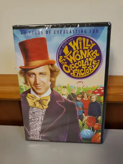 Willy Wonka and the Chocolate Factory 1971 sealed new DVD, View more