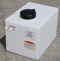 Square Horizontal Liquid Storage Tank 60L/16US Gallon