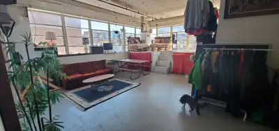 Immense loft recherche coloc pour JUILLET