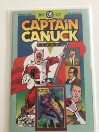 CAPTAIN CANUCK #0 prelude issue/trading card 