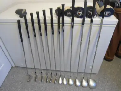 COMPLETE SET OF LADIES LEFT HANDED PRESTIGE GOLF CLUBS, View more