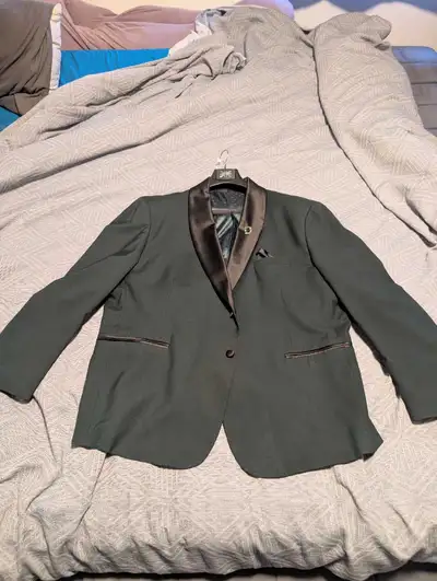 Veston de tuxedo vert royal, View more