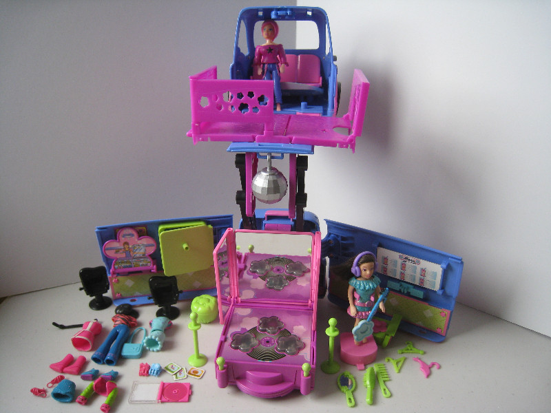 Polly pocket disco van online