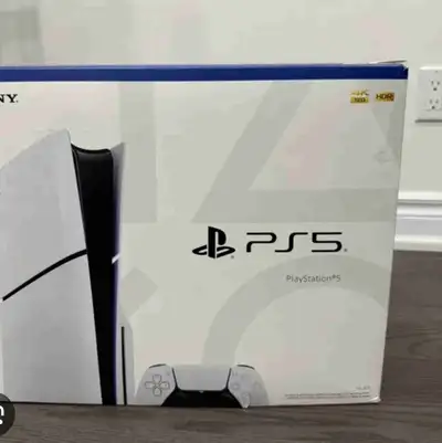 ps5 in box with controller , View more
