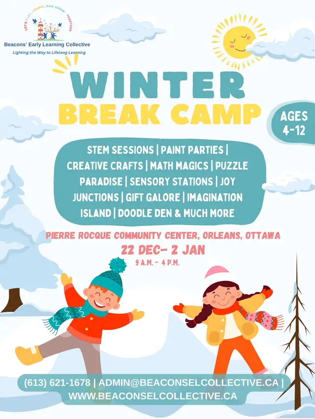Winter Wonderland Camp — Dec 22 to Jan 3 | Orléans | Ages 4–1264728176417025120