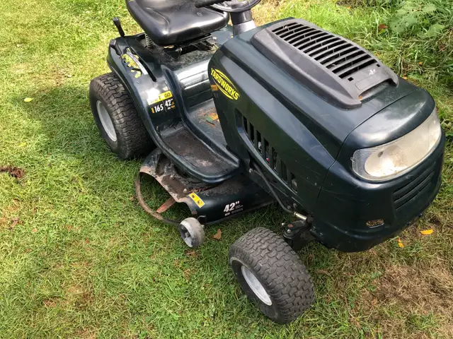 Part out yard works mower 