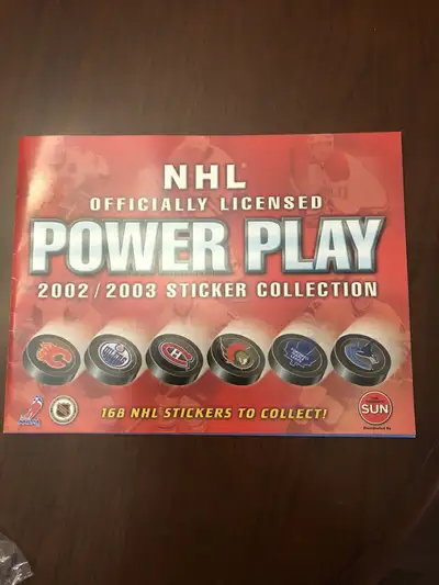 Toronto Sun NHL Power Play Sticker Collection 2002/2003, View more