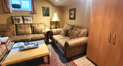 One bedroom apartment for rent in a bright,high basement,with windows,recently renovated. Quiet,clea...
