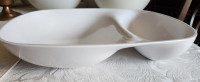 Alex Liddy - Chip and Dip Bowl - White - BRAND NEW