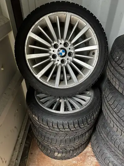 225/45/18 Toyo observe gsi-6 on bmw rims Tires may be have 500 km on them These are top-of-the-line...