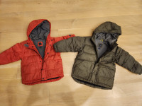 Gap down jacket x 2 - 3T and 5T