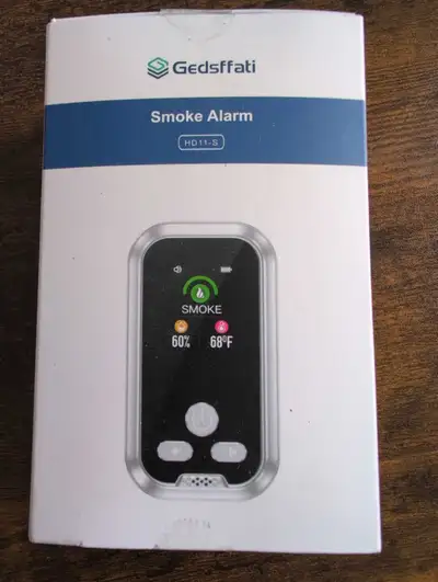 I'm selling a new Gedsffati HD11-S smoke alarm that combines safety with smart technology. This devi...