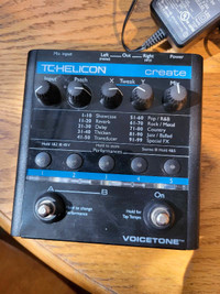 TC HELLICON TONE VOICE CREATE REVERB EFFECTS