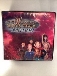 The Women of Star Trek in Motion Binder & Cards ( 33 ) 