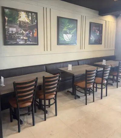 New and custom Restaurants seating booths, View more