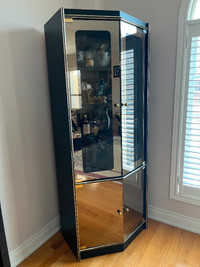 Display Unit/Cabinet with 4 glass/mirror doors