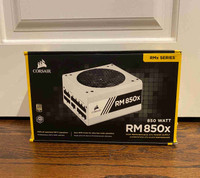 BRAND NEW Corsair RM850X Power Supply (WHITE)