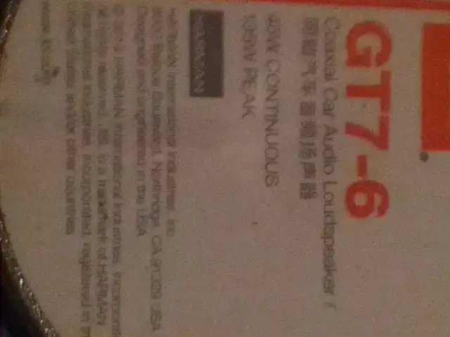 $15 NEW JBL GT7-6 AUDIO SPEAKER in Speakers in Calgary - Image 6