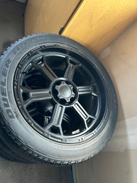 V-TEC 372 RAPTOR 22inch rims with tires