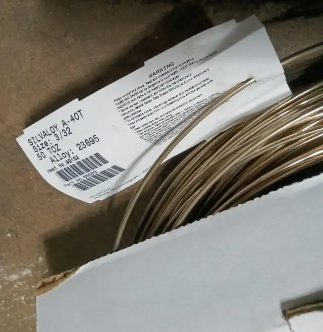 SILVALOY 40% SILVER SOLDER in Other in Belleville - Image 3