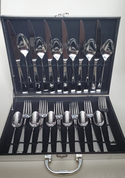 30 piece Flatware Set - comes with gift case, View more