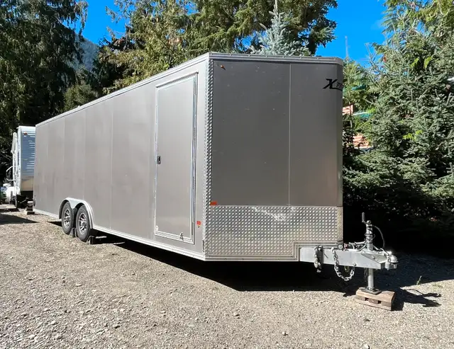 Enclosed Aluminum Car Hauler/Work Trailer in Other in Nelson - Image 2