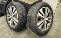 Subaru tires and rims forsale 