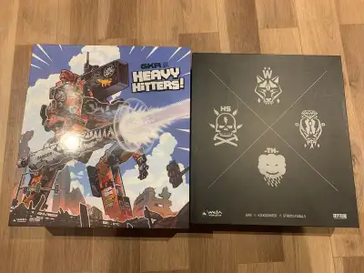 GKR Heavy Hitters! + Kickstarter rewards (board game), View more