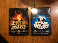 Star Wars Trilogy and Prequel Trilogy dvd set