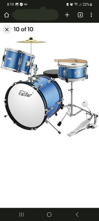 Brand new in box Eastar kids Drum aset