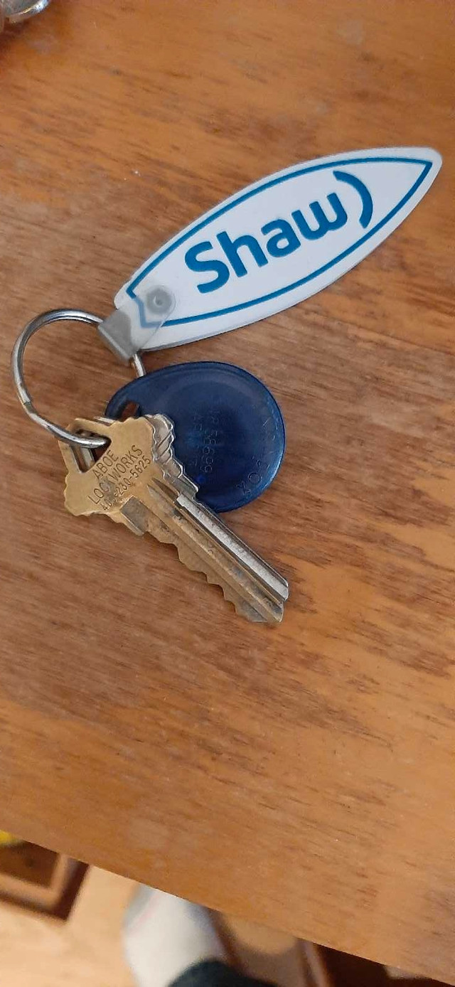 Found Keys in Lost & Found in Calgary