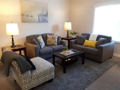 Beautifully Furnished One Bedroom Suite with private entrance and patio. Located in a quiet and scen...