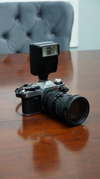 Canon AE-1 PROGRAM w/ 35-105mm