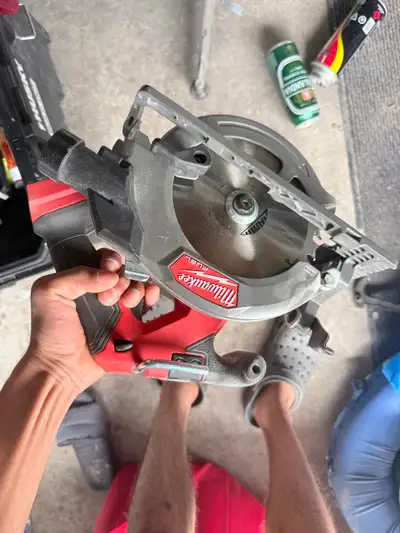 Milwaukee fuel 6 1/2 circular saw., View more
