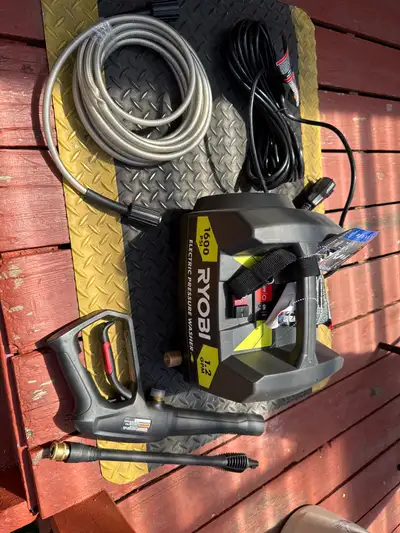 Ryobi 1600 PSI Electric Pressure Washer brand new , View more