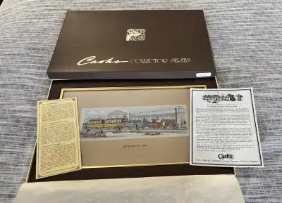 Cash's Collector Series Woven Silk Pictures - Set of 4, View more