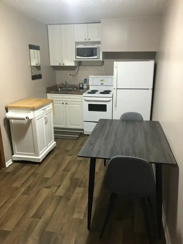 ONE BLOCK TO SASKPOLYTECH. 1 BEDROOM SUITE, 8 WEEK TENANCIES