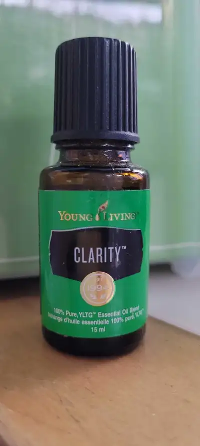 Young Living Clarity Essential Oil Blend 15 ml ss roll-on bottle, View more
